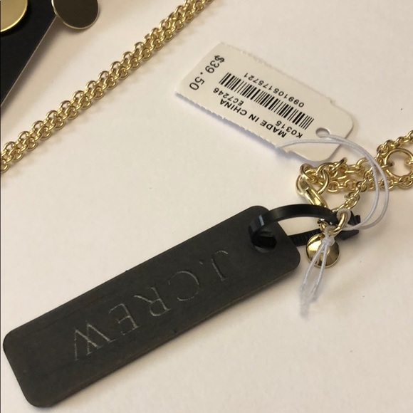 J.Crew golden Mobile statement necklace only NWT - Picture 2 of 3